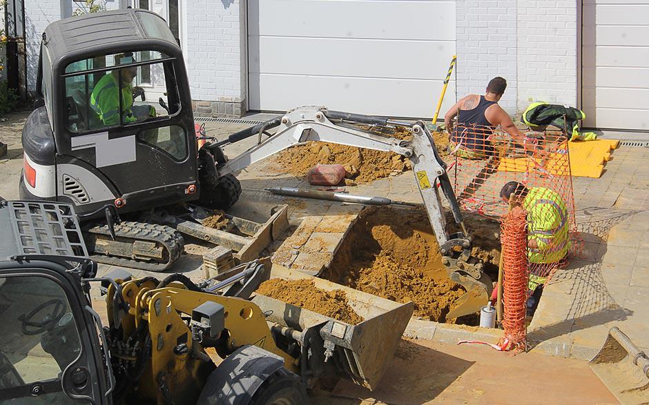 travaux assainissement Mareil-Marly