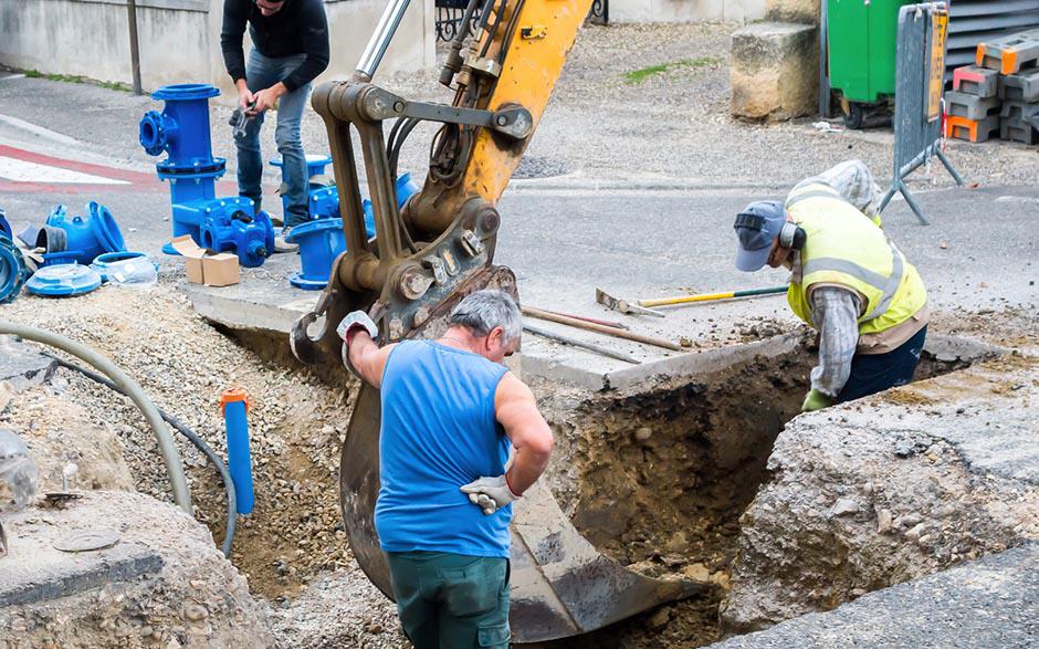 canalisation egout Les Ulis
